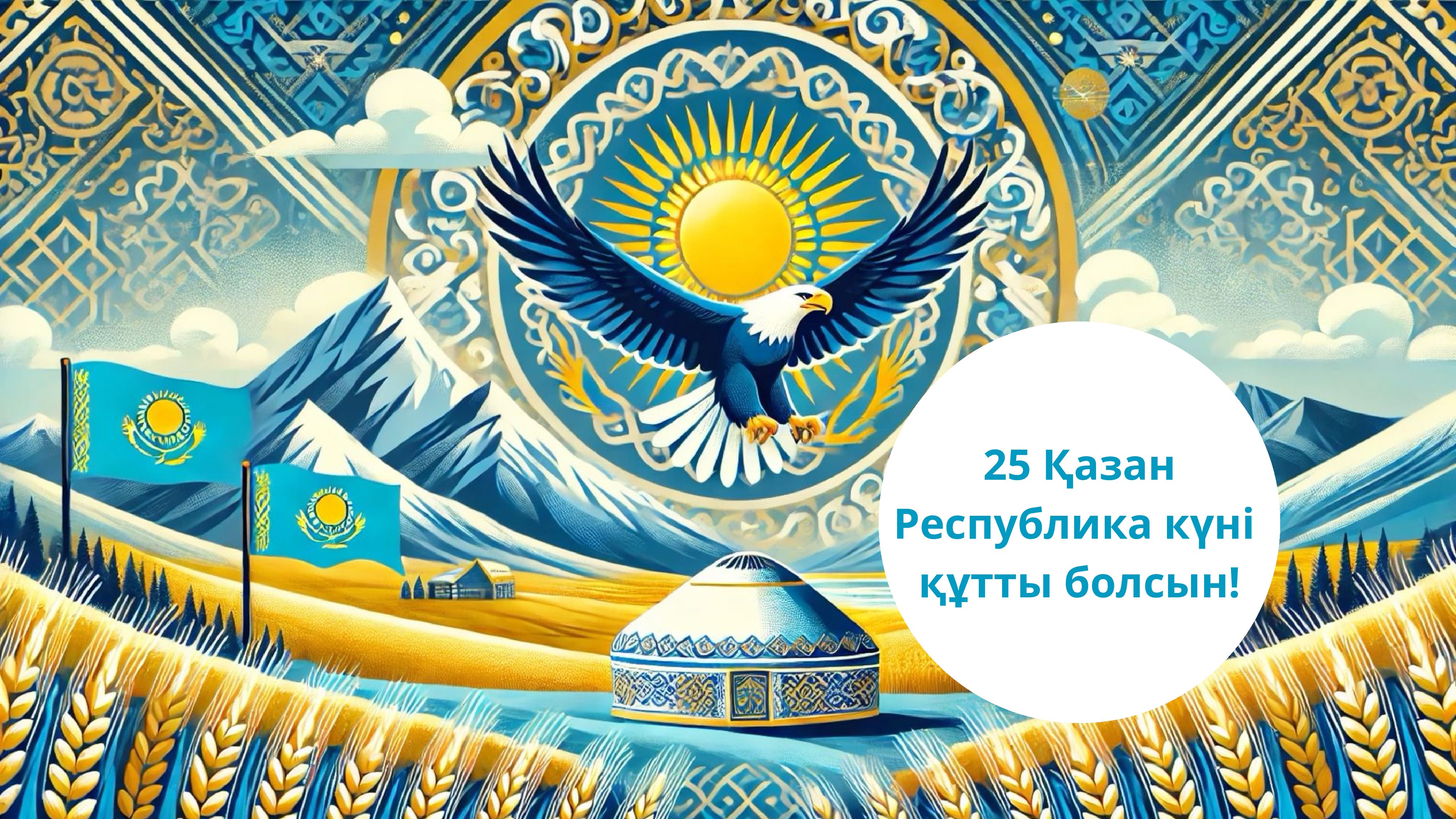 25 Қазан Республика күні  құтты болсын!